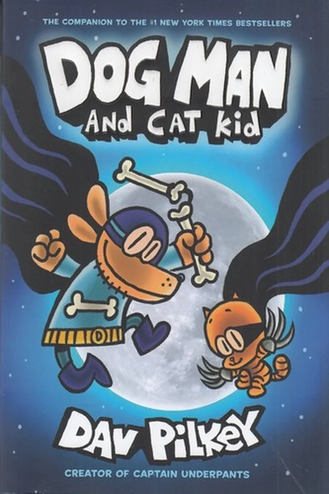 جلد کتاب Dog Man 4: داگ من 4