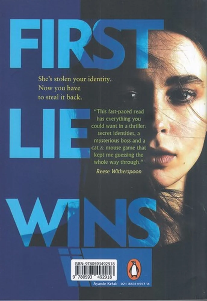 جلد First lie wins اولین دروغ برنده شده