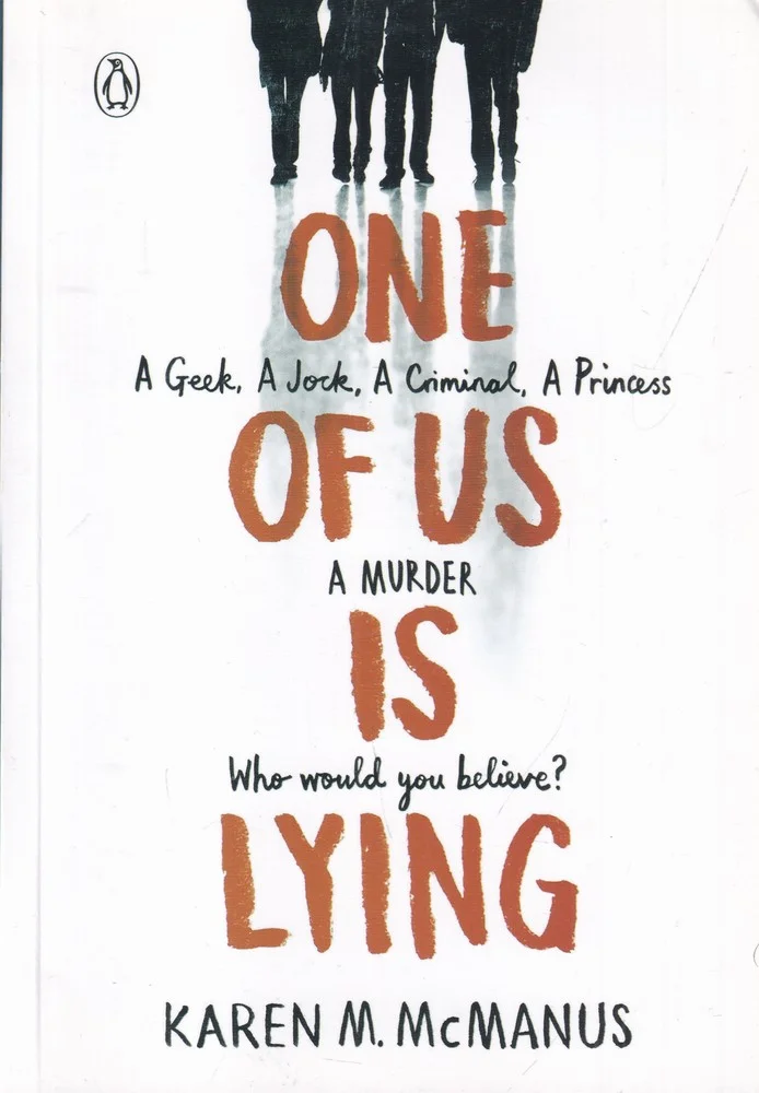 جلد One Of Us Is Lying یکی از ما دروغ میگوید
