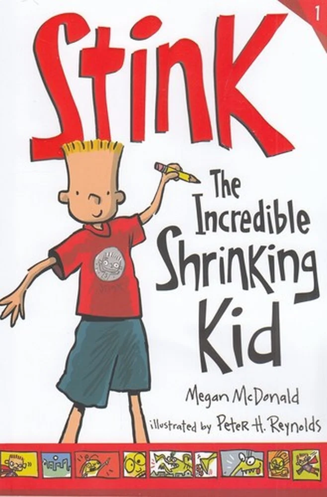 جلد کتاب stink 1