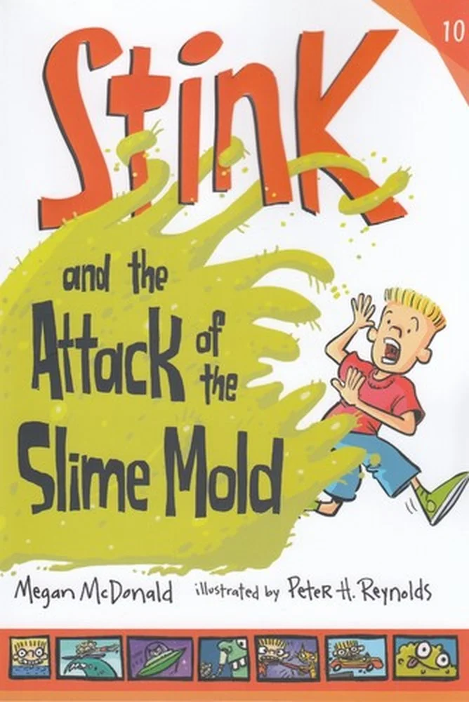 جلد کتاب stink 10