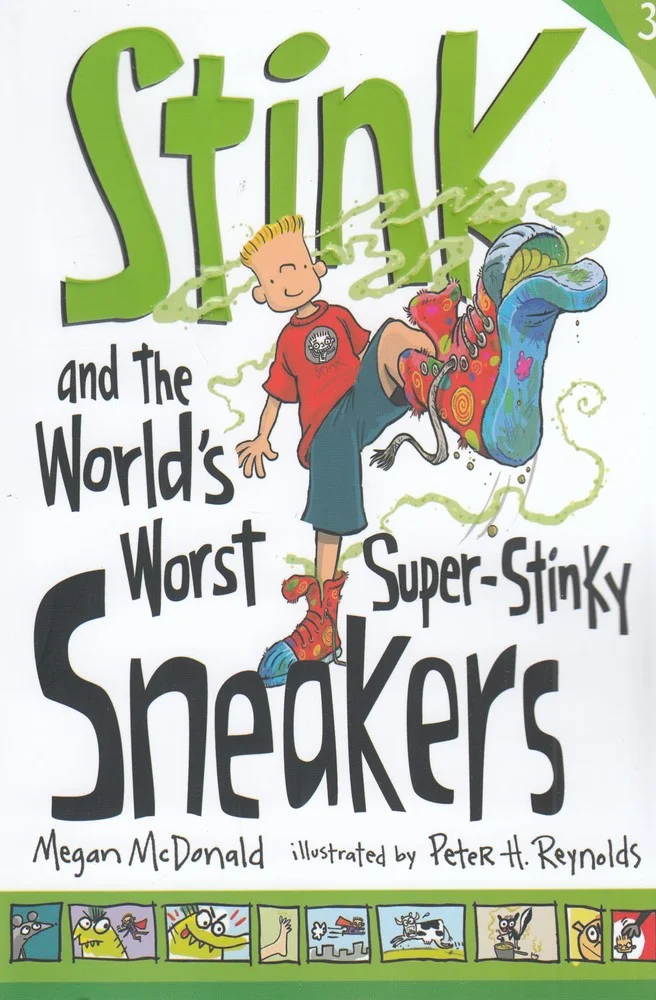 جلد کتاب stink 3