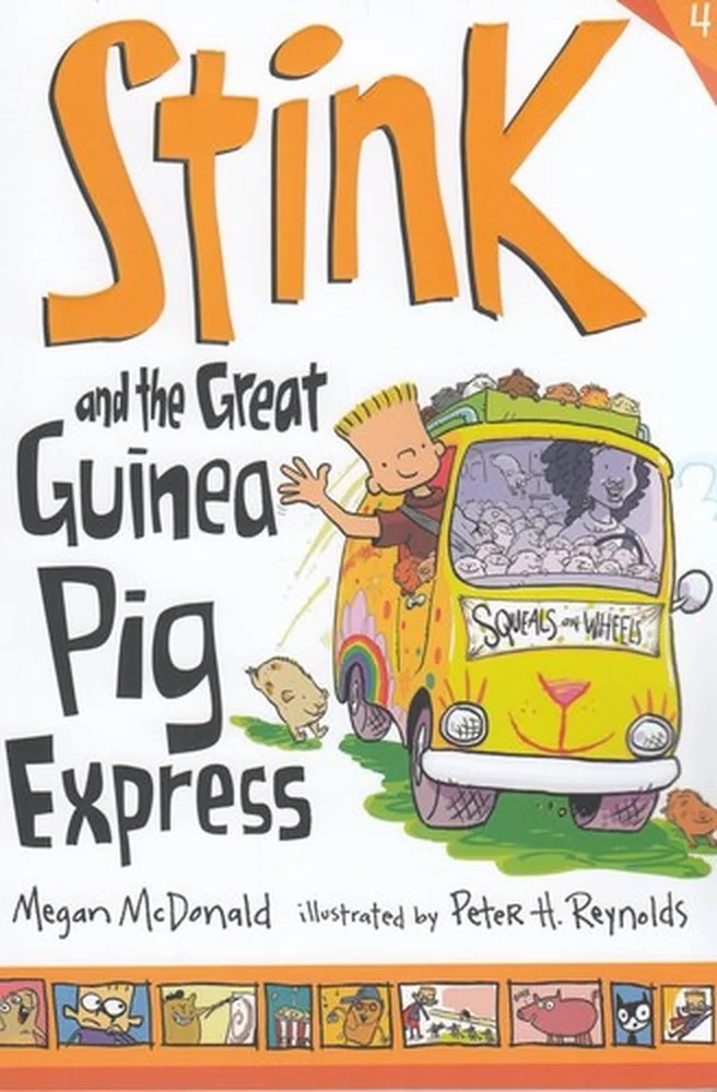 جلد کتاب stink 4