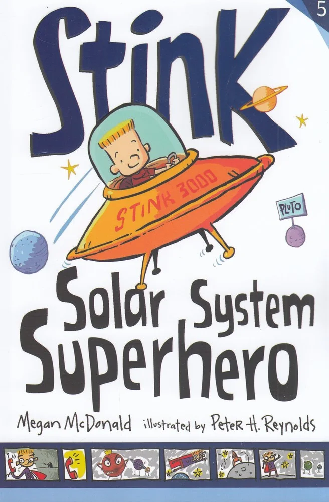جلد کتاب stink 5