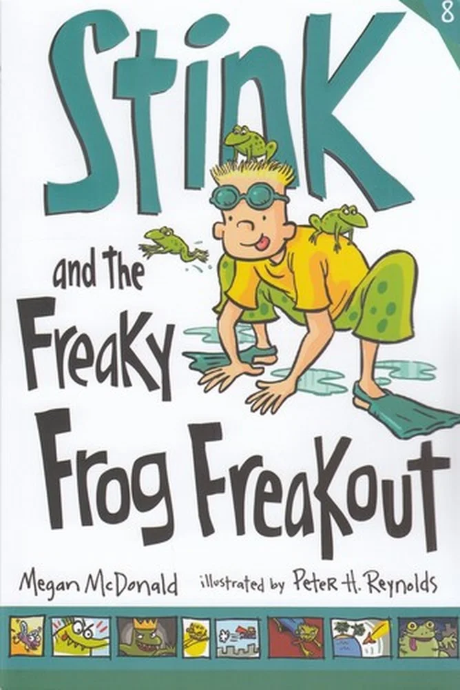 جلد کتاب stink 8