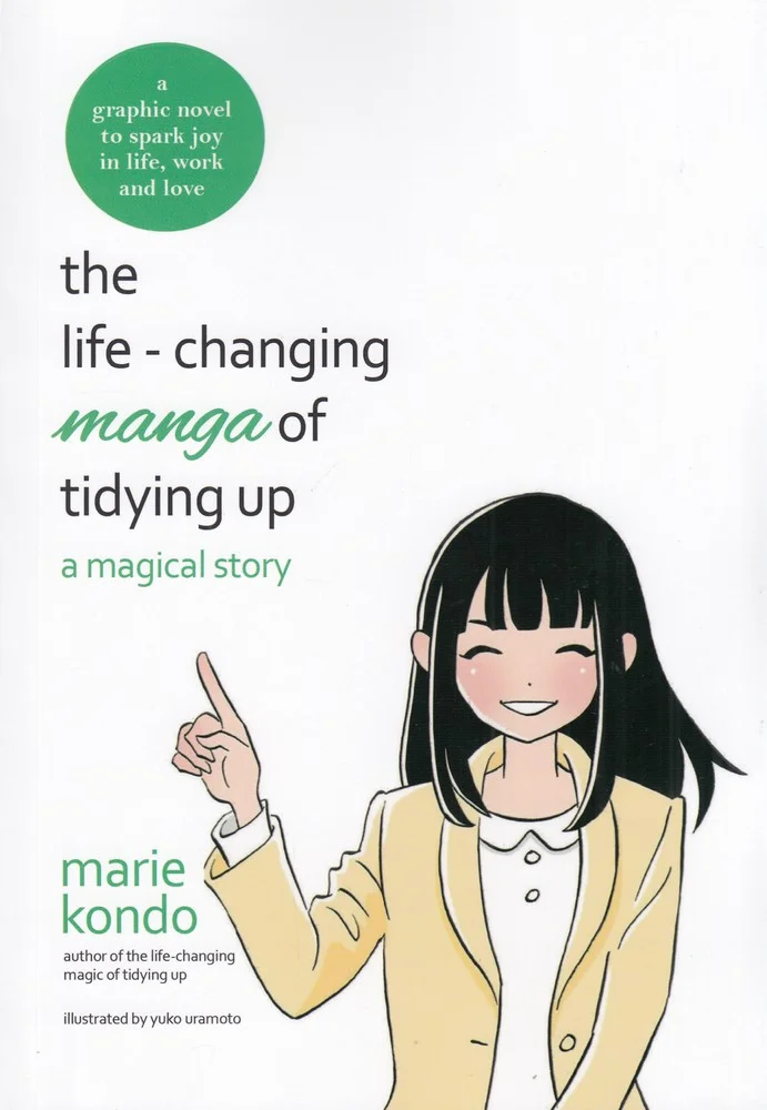 جلد The life changing, manga of tidying up تغییر عادات زندگی