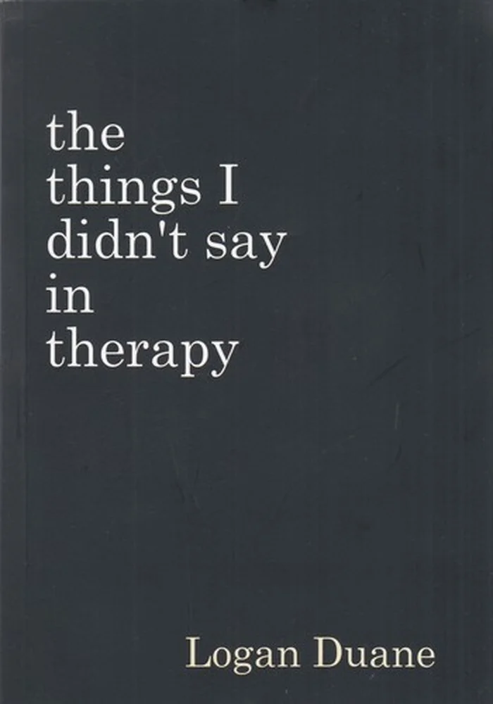 جلد The things I didnt say in therapy حرفهایی که در جلسه درمان نزدم
